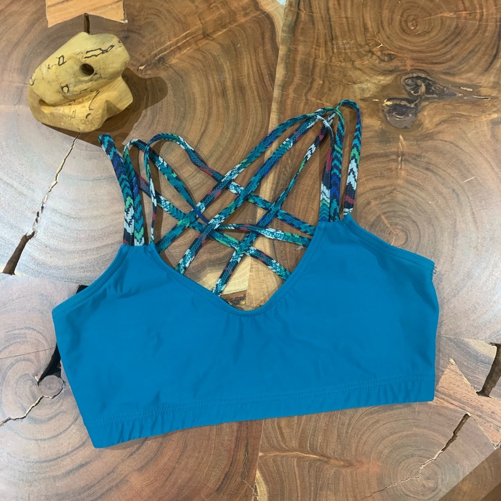 Extremely sweat wicking sports bra